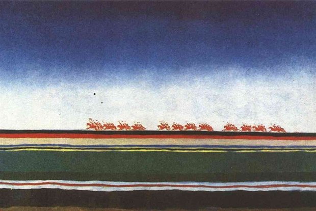 Казимир Малевич. «Скачет красная конница…» (1928-1932г.)