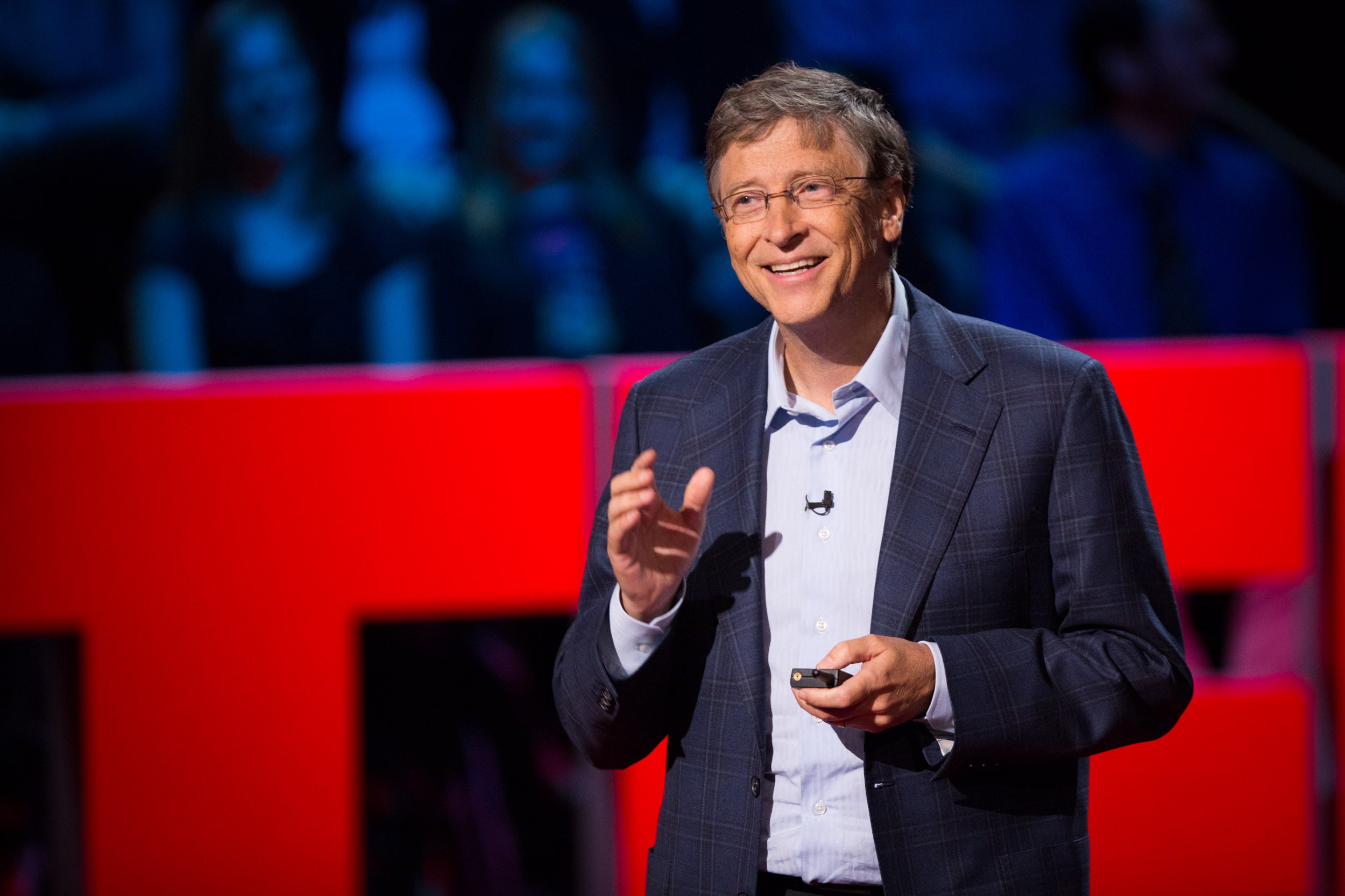 Выступление Билл Гейтса на площадке ted