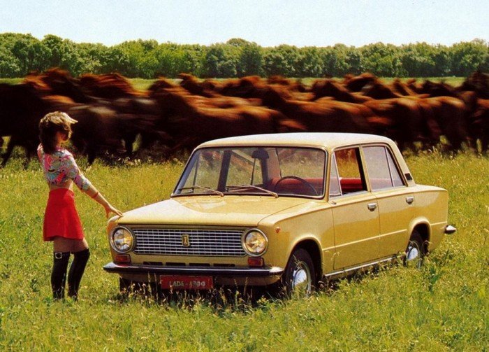 реклама советского авто