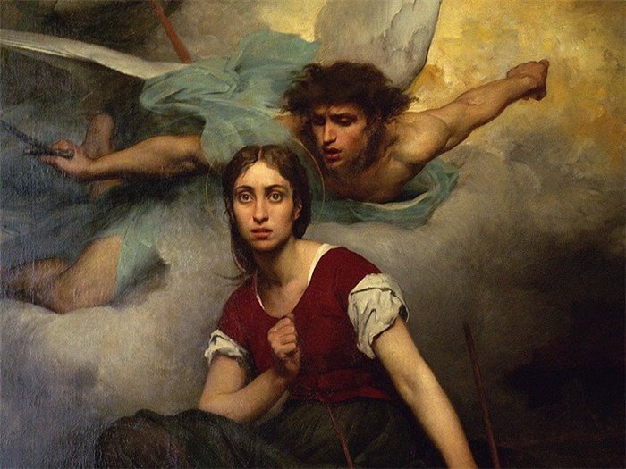 Жанна д'Арк и архангел Михаил