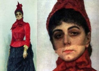 Тайны старых картин — «Женщина в красном» Ильи Репина
