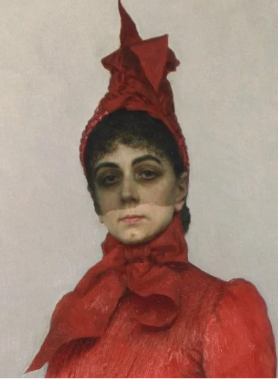 Тайны старых картин - «Женщина в красном» Ильи Репина