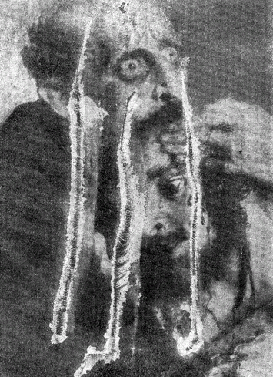 Изрезанная картина Репина. Фото из газеты Раннее Утро