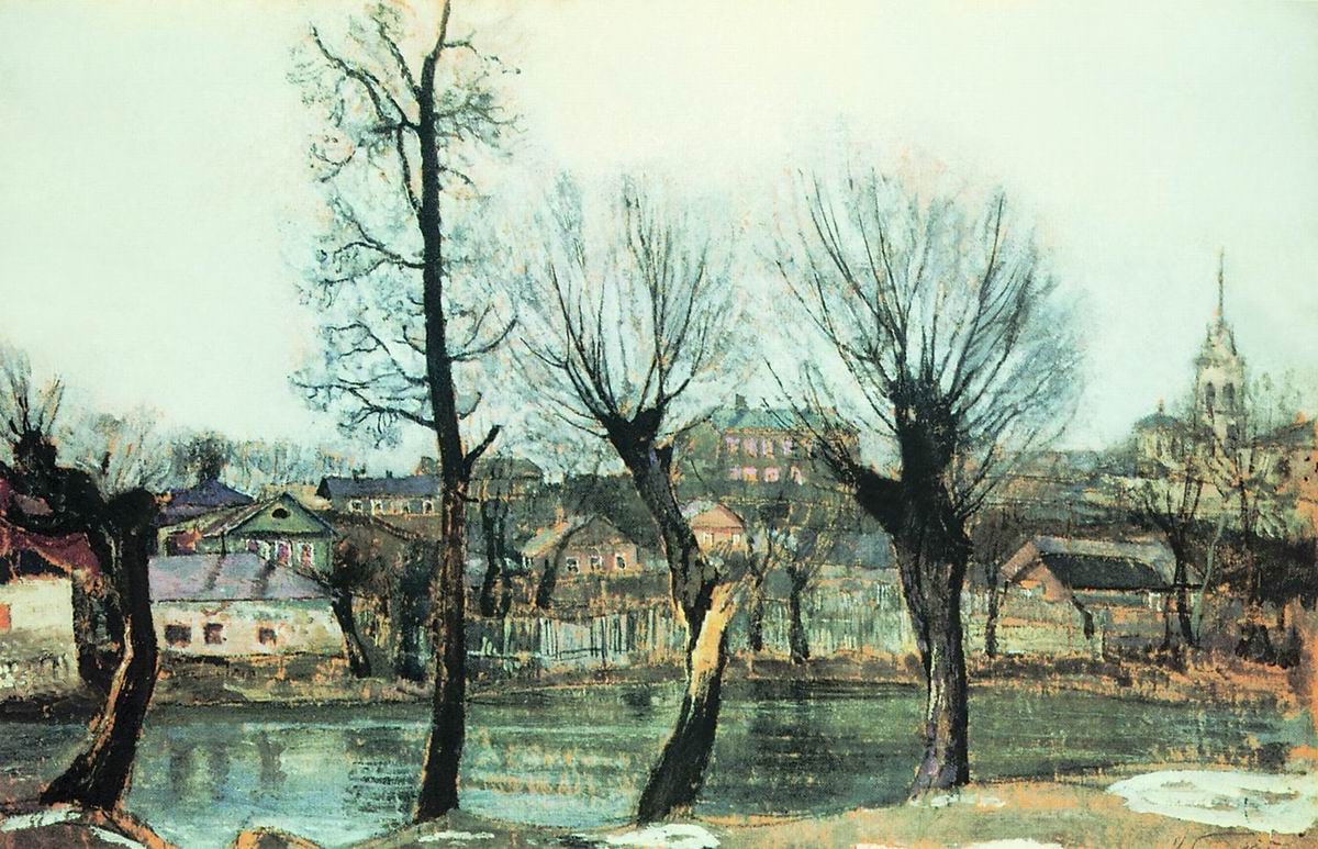 Псков. Ветлы, 1913