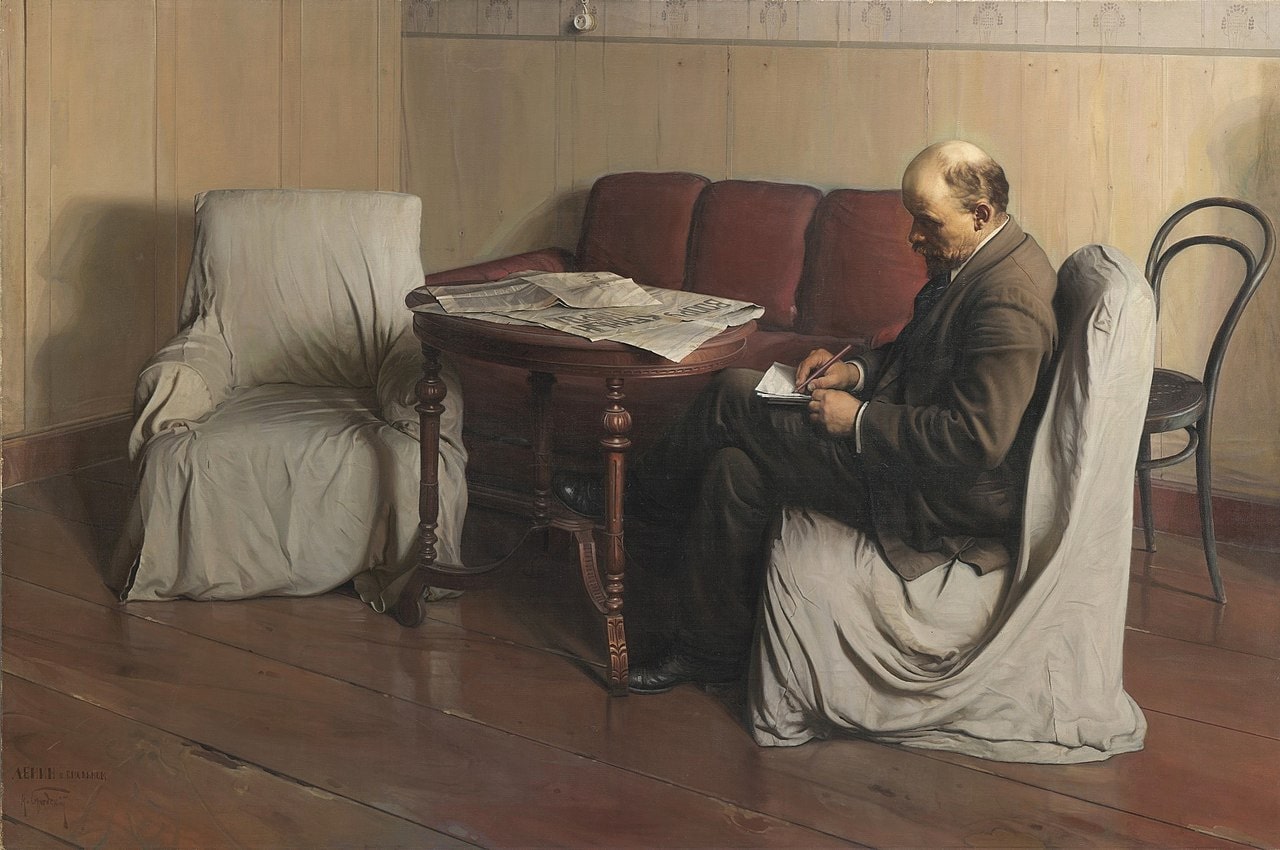 Владимир Ильич Ленин в Смольном, 1930
